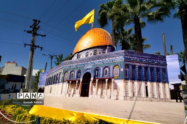 راهپیمایی روز قدس در آمل