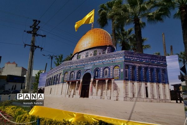 راهپیمایی روز قدس در آمل