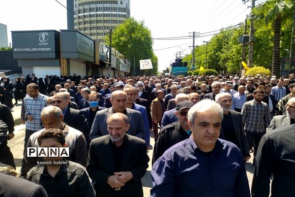 راهپیمایی روز قدس در آمل