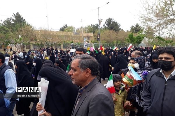 راهپیمایی با شکوه روز جهانی قدس در بجنورد