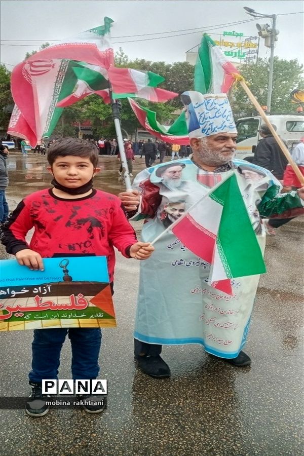 راهپیمایی با شکوه روز جهانی قدس در بجنورد