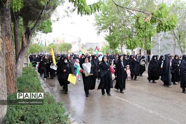 راهپیمایی با شکوه روز جهانی قدس در بجنورد