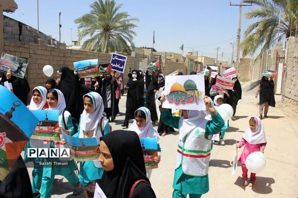 راهپیمایی روز قدس درشبانکاره