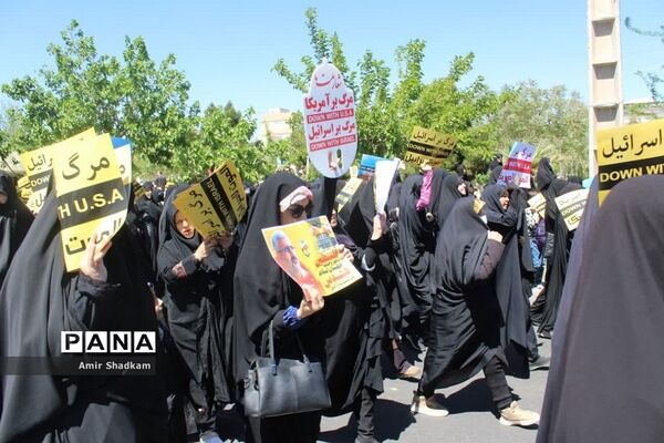راهپیمایی روز جهانی قدس در سمنان