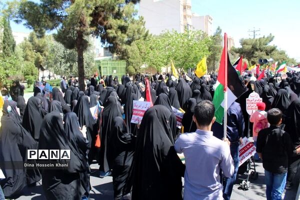 راهپیمایی روز جهانی قدس در سمنان