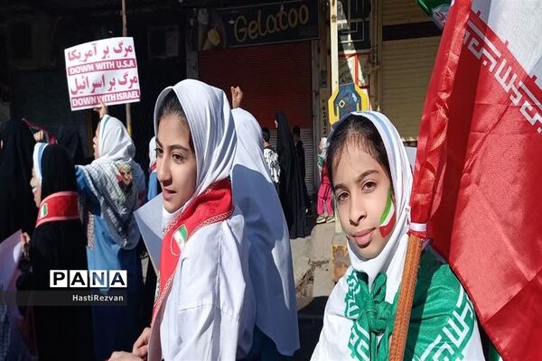 راهپیمایی روز جهانی  قدس در شهرستان شوش