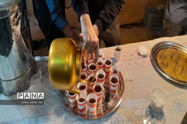 سفره اطعام کریمانه در شهرستان نور