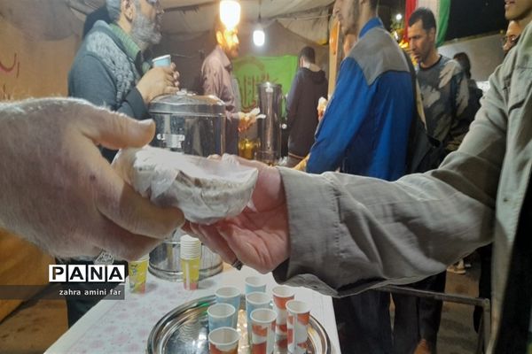 سفره اطعام کریمانه در شهرستان نور