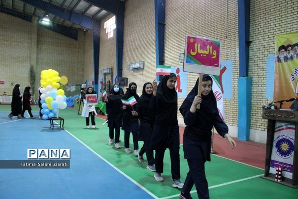 افتتاحیه برنامه فرهنگی ورزشی دختران آفتاب ایران در بوشهر