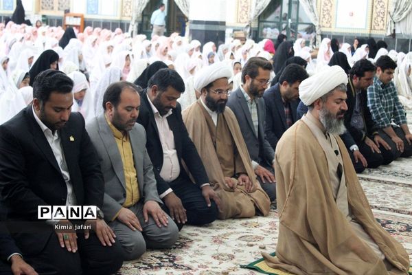برگزاری جشن بزرگ عبادت با حضور روزه اولی‌ها در شهرستان کاشمر