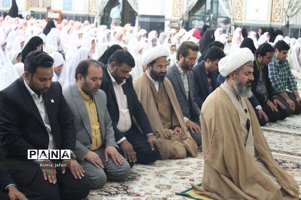 برگزاری جشن بزرگ عبادت با حضور روزه اولی‌ها در شهرستان کاشمر