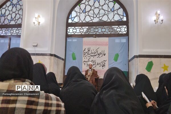 مراسم اعتکاف اتحادیه دانش آموزی انجمن اسلامی در جوار حرم مطهر رضوی