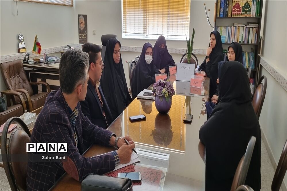 برگزاری جلسه هیات رئیسه مجلس دانش‌آموزی ناحیه یک یزد