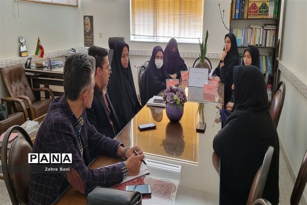 برگزاری جلسه هیات رئیسه مجلس دانش‌آموزی ناحیه یک یزد