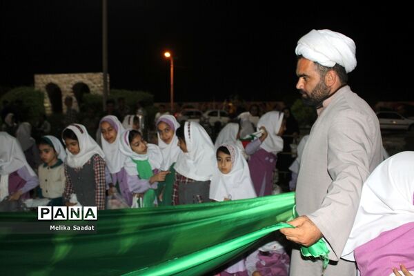 برگزاری جشن دانش‌آموزان روزه اولی در بوشهر