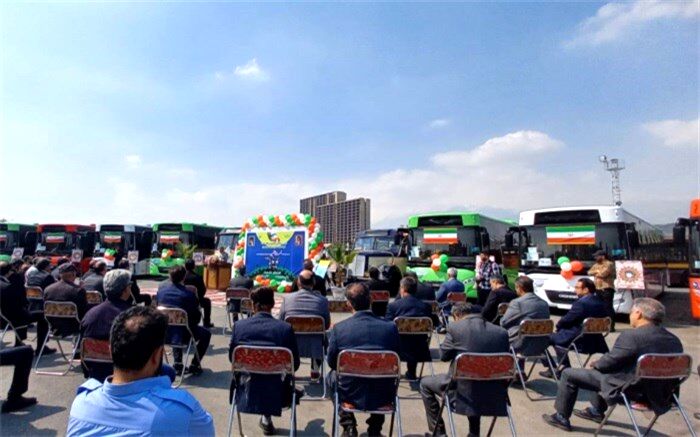ورود 500 دستگاه اتوبوس جدید به ناوگان حمل‌ونقل پایتخت