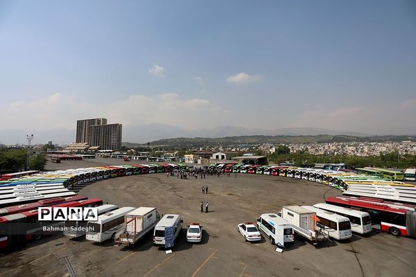 رونمایی از ۴۰ دستگاه اتوبوس شرکت واحد