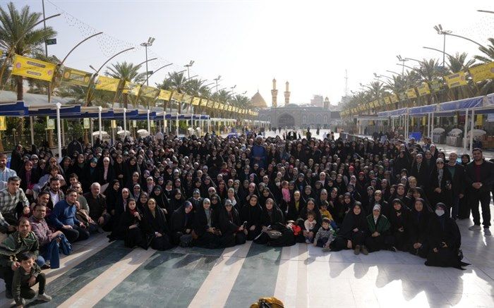 بزرگترین اردوی دخترانه از اصفهان به کربلای معلی