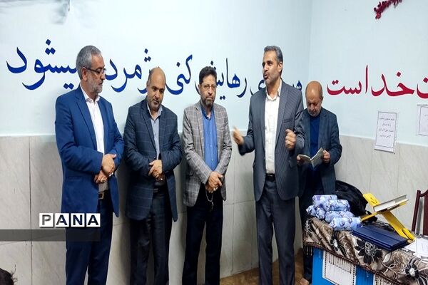 آیین افتتاحیه نمازخانه توسط خیرین در مدرسه ابتدایی حضرت علی اکبر(ع) آموزش و پرورش ناحیه 2 شهرری