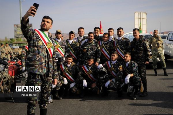 مراسم رژه روز ارتش در تبریز