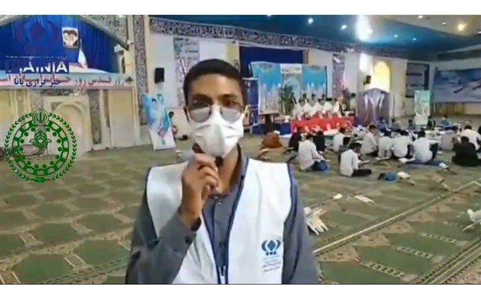 شرکت ۷۰۰دانش‌آموزسیستانی در محفل انس با قرآن/فیلم