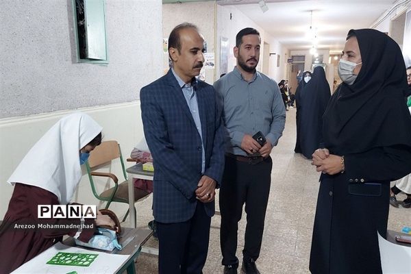 مسابقه نقاشی زمین پاک در پژوهش‌سرای باقرالعلوم قرچک