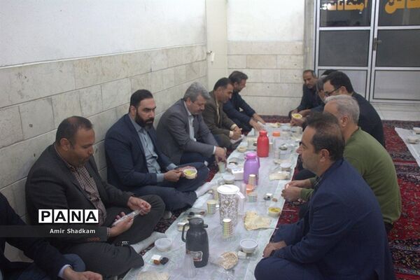 سمپادی‌های سمنان مهمان سفره الهی