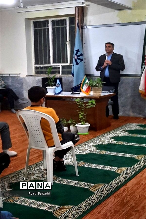 برگزاری مراسم جشن تکلیف دانش‌آموزان پایه هشتم دبیرستان تیزهوشان در شهرستان تربت جام