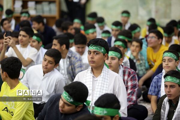 جشن پسران روزه‌اولی در حرم حضرت معصومه(س)