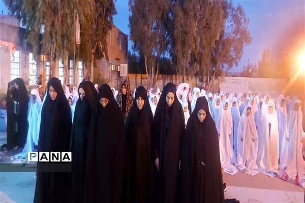 ضیافت افطاری آموزشگاه فاطمیه شهرستان خاتم