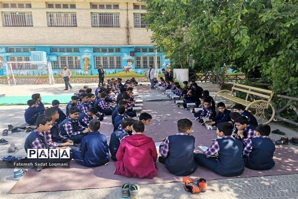 محفل انس با قرآن دبستان پسرانه سیدالشهدا ناحیه یک