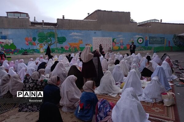 مراسم وداع با رمضان در مدارس شهرستان اقلید