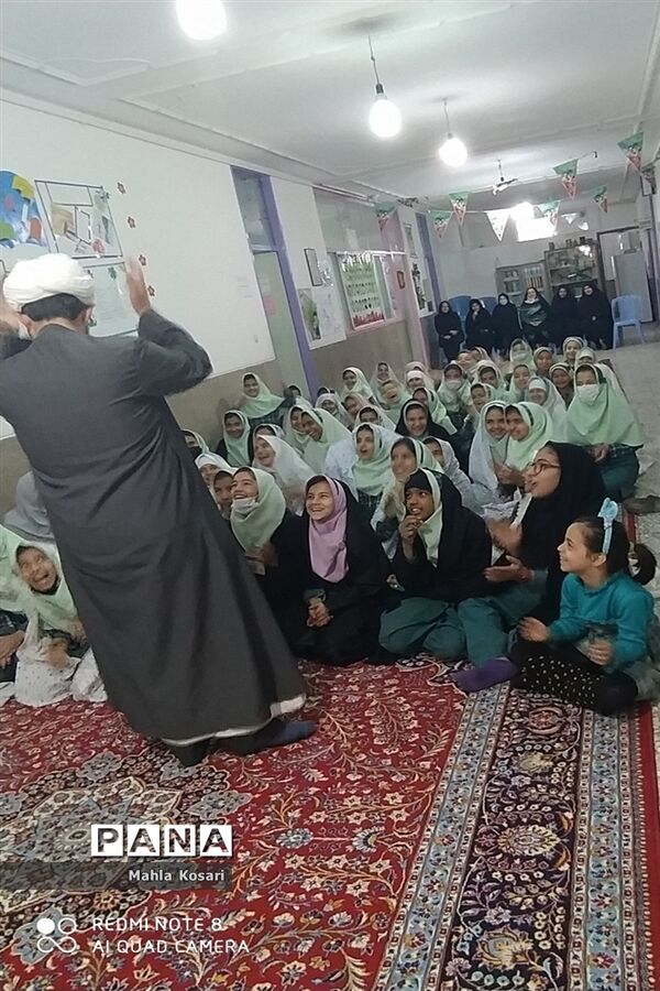 مراسم وداع با رمضان در مدارس شهرستان اقلید