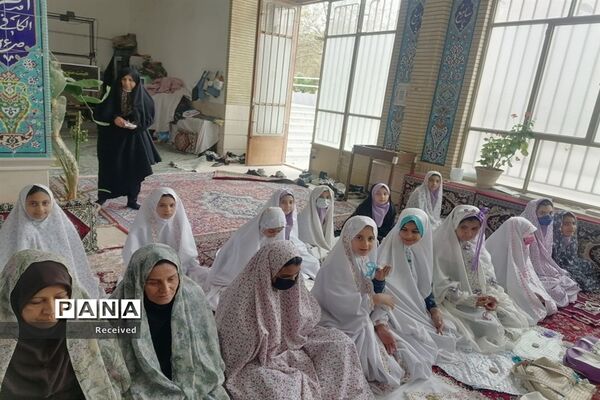 مراسم وداع با رمضان در مدارس شهرستان اقلید