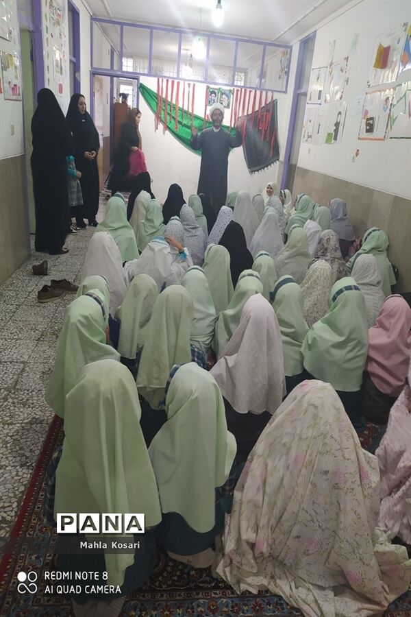 مراسم وداع با رمضان در مدارس شهرستان اقلید