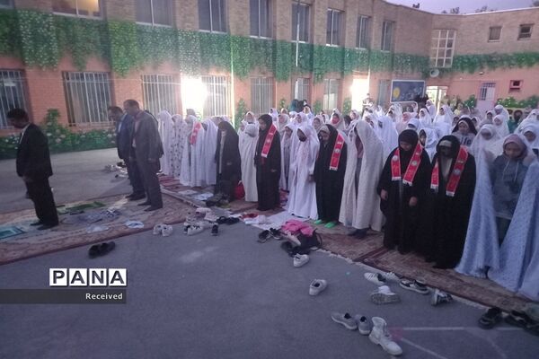مراسم وداع با رمضان در مدارس شهرستان اقلید