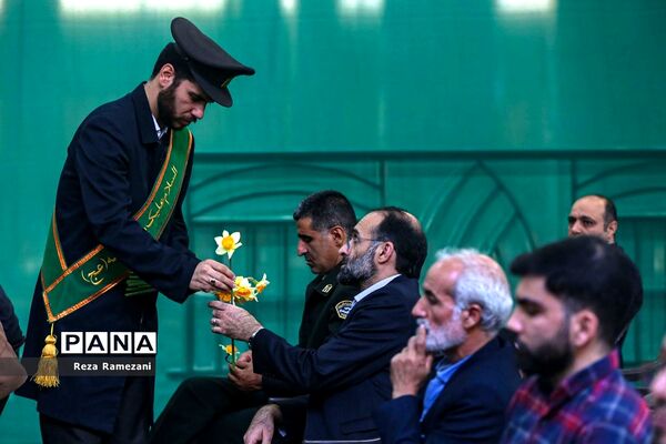 آیین تجلیل از خادمان کشوری جشن‌های نیمه شعبان در مسجد جمکران