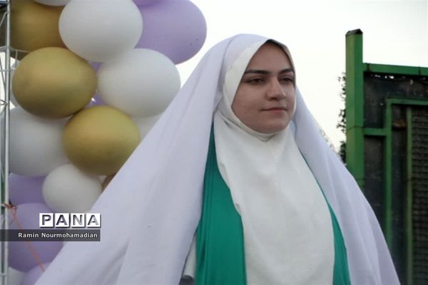 جشن روزه اولی‌ها با حضور پرشور دانش‌آموزان دختر منطقه9 آموزش و پرورش شهر تهران