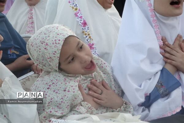 جشن روزه اولی‌ها با حضور پرشور دانش‌آموزان دختر منطقه9 آموزش و پرورش شهر تهران