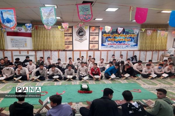 جشن تکلیف دانش آموزان دبیرستان ولی‌عصر (عج) دماوند