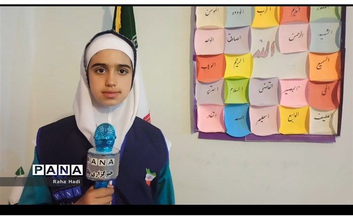 سفره افطاری مهربانی در دبستان خدیجه کبری آباده / فیلم