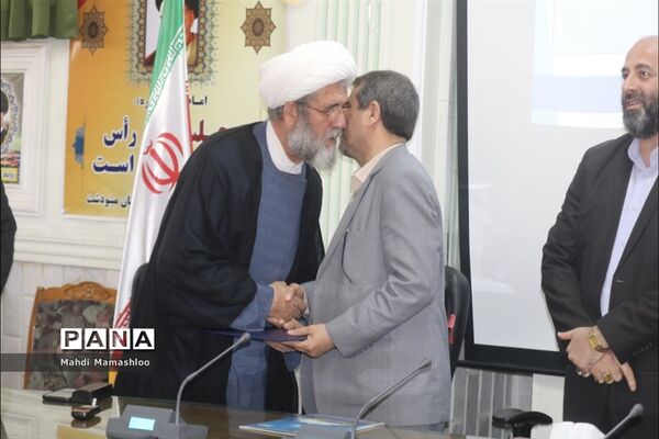آیین تکریم و معارفه فرماندار شهرستان مینودشت