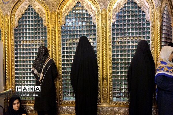 آیین مهمانی ملکوت در حرم حضرت معصومه(س)