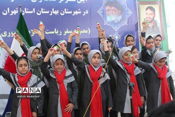 آیین خشت‌گذاری ۱۰ مدرسه در بهارستان 2