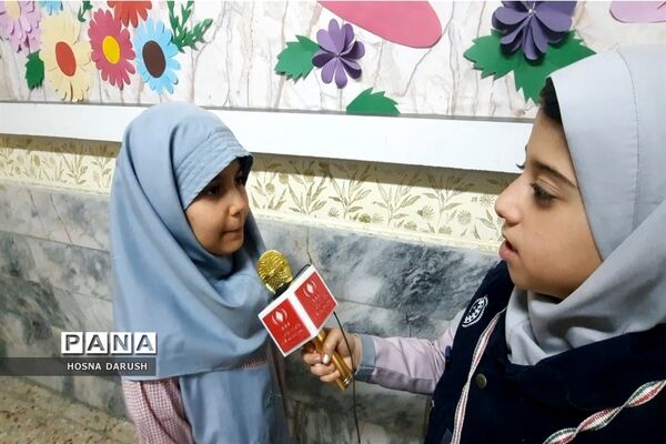 مراسم افطاری در دبستان شهدای فرهنگی ناحیه۷ مشهد