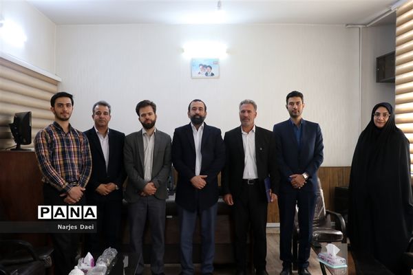 جلسه معارفه رئیس سازمان دانش‌آموزی خواف