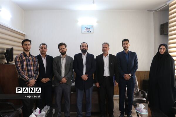 جلسه معارفه رئیس سازمان دانش‌آموزی خواف