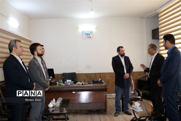 جلسه معارفه رئیس سازمان دانش‌آموزی خواف