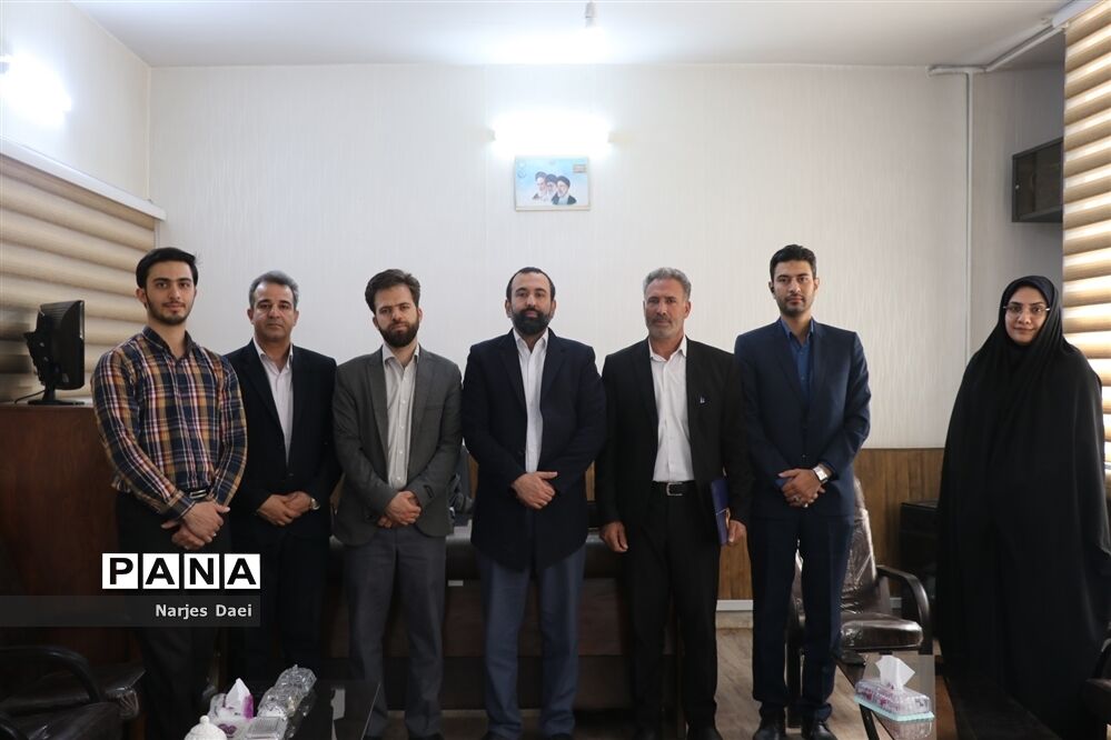جلسه معارفه رئیس سازمان دانش‌آموزی خواف