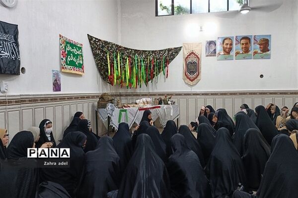 ضیافت افطاری در حسینیه شهدای مدافع حرم قرچک